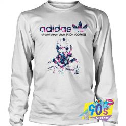 Adidas all day I dream about Jason Voorhees Sweatshirt