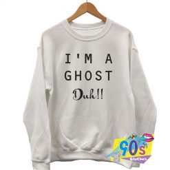 Edward Scissorhands Im A Ghost Sweatshirt