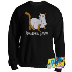 Purranormal Cativity Halloween Sweatshirt