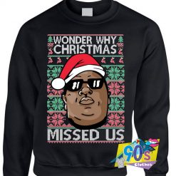 Big Biggie Saying About Christmas Ugly Sweatshirt
