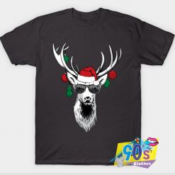 Cool Reindeer with Sunglasses T shirt