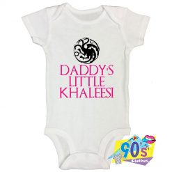 Daddys Little Khaleesi Baby Onesie