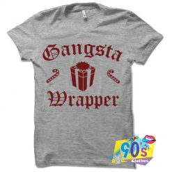 Gangsta Wrapper Christmas Funny T Shirt