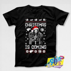 Let It Snow Christmas Is Coming Funny T shirt