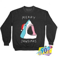 Merry Jaws Mas Ugly Christmas Sweatshirt