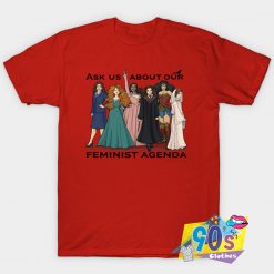Awesome Special Of Feminist Agenda T Shirt