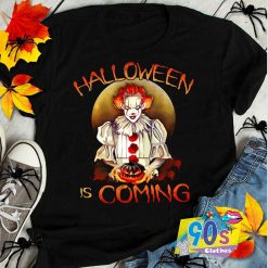 Joker Halloween is Coming Horror T shirt