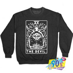 The Devil Tarot Calm Card Sweatshirt