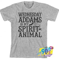 Wednesday Addams Family is My Spirit Animal T shirt