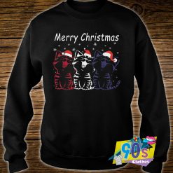 Funny Santa Cat Merry Christmas Sweatshirt