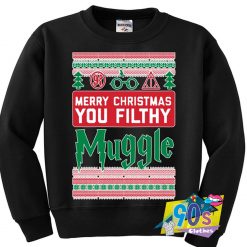 Harry Potter Merry Christmas FIlthy Muggle Sweatshirt
