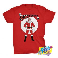 Saint Christmas Super Santa Clause T shirt