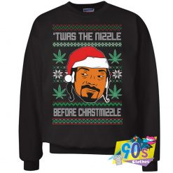 Snoop Dog Quote Twas The Nizzle Christmas Ugly Sweater