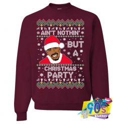 Tupac Shakur Santa Suit Aint Nothing Christmas Sweatshirt