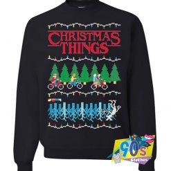Vintage Stranger Things Christmas Ugly Sweater