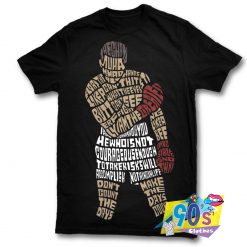 The Champ Muhammad Ali Texy Design Tshirt