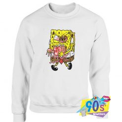 New Zombie Spongebob Scary Sweatshirt