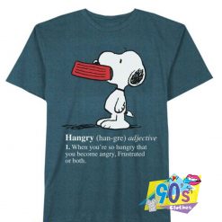 Peanuts Charlie Brown Snoopy Hangry T Shirt