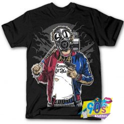 Suicide Gasmask in The Night T Shirt