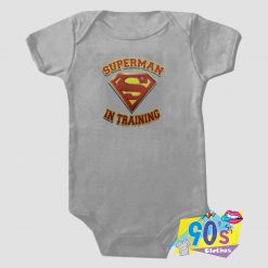 Superman In Training Baby Onesies