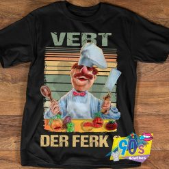 Vintage Chef Vert Der Ferk T Shirt
