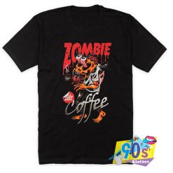 Zombie Like Coffee Graphic T Shirt