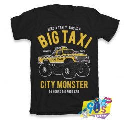 Big Taxi Monster Truck T Shirt