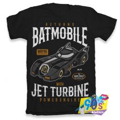 Funny Vintage Batmobile Returns T Shirt