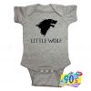 Game Of Thrones Little Wolf Cute Baby Onesies