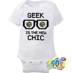 Geek Is The New Chic Baby Onesie