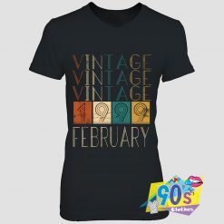 Vintage 1999 Februari Graphic T Shirt