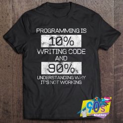 Vintage Coding For Programmer T Shirt