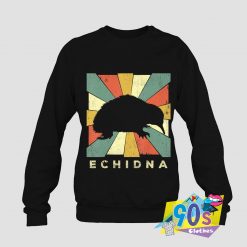 Funny Echidna Retro Sweatshirt