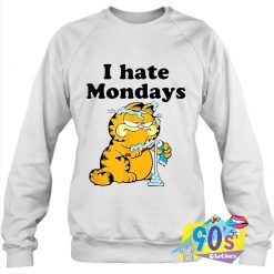 Garfield Hate Mondays Sweatshirt
