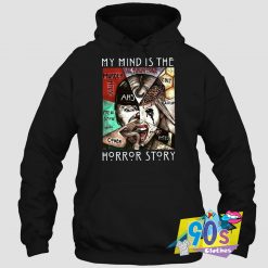 New My Mind Is The Horror Hoodie