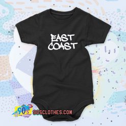 East Coast Legend Hip Hop Cool Baby Onesie