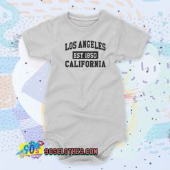 Los Angeles California Est 1850 Popular LA Baby Onesie