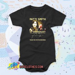 Patti Smith 53rd anniversary 1967 2020 thank you for the memories signature Baby Onesie