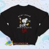 Snoopy Mask Stay Home And Listen To Korn Vintage Sweatshirt