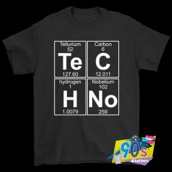 Tellurium Carbon Hydrogen Nobelium T Shirt