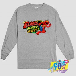 The Sesame Street Elmos Superheroes Sweatshirt