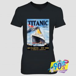 The Worlds Largest Liner Titanic Movie T Shirt