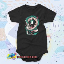 The girl and the dragon Baby Onesie