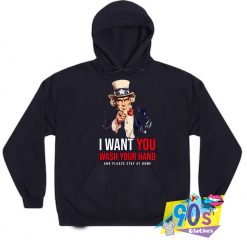 Wash Your Hand and Stay At Home Hoodie