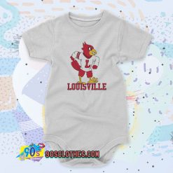 louisville cardinals Vintage Baby Onesie