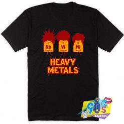 Heavy Metals Chemical Table Geek T Shirt