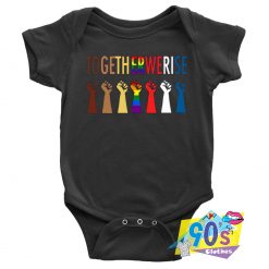 LGBT Strong Hand Freedom Baby Onesie
