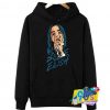 Billie Eilish Crying Face Graphic Hoodie