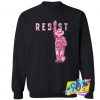 RESIST Pink Bear Sweatshirt