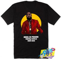 Reset in Power Nipsey Hussle Rap Hip Hop T Shirt